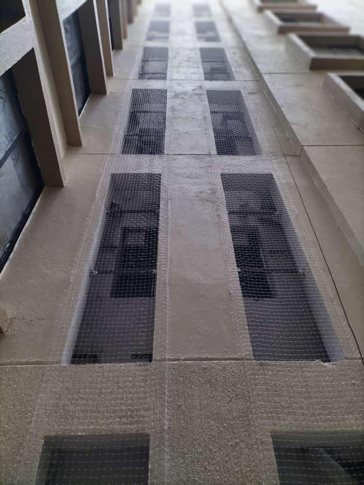 Best Duct Area Safety Nets in Vijayanagar Bangalore | Duct Shaft Safety Mesh & Bird Proof Protection Installation